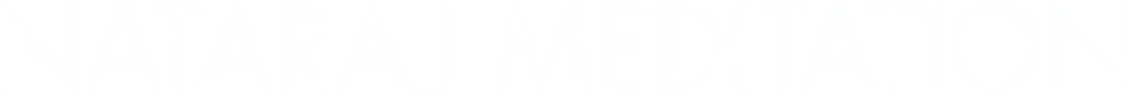 Nataraj Meditation logo bianco